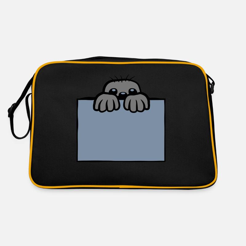 Mole shows shield Retro Bag