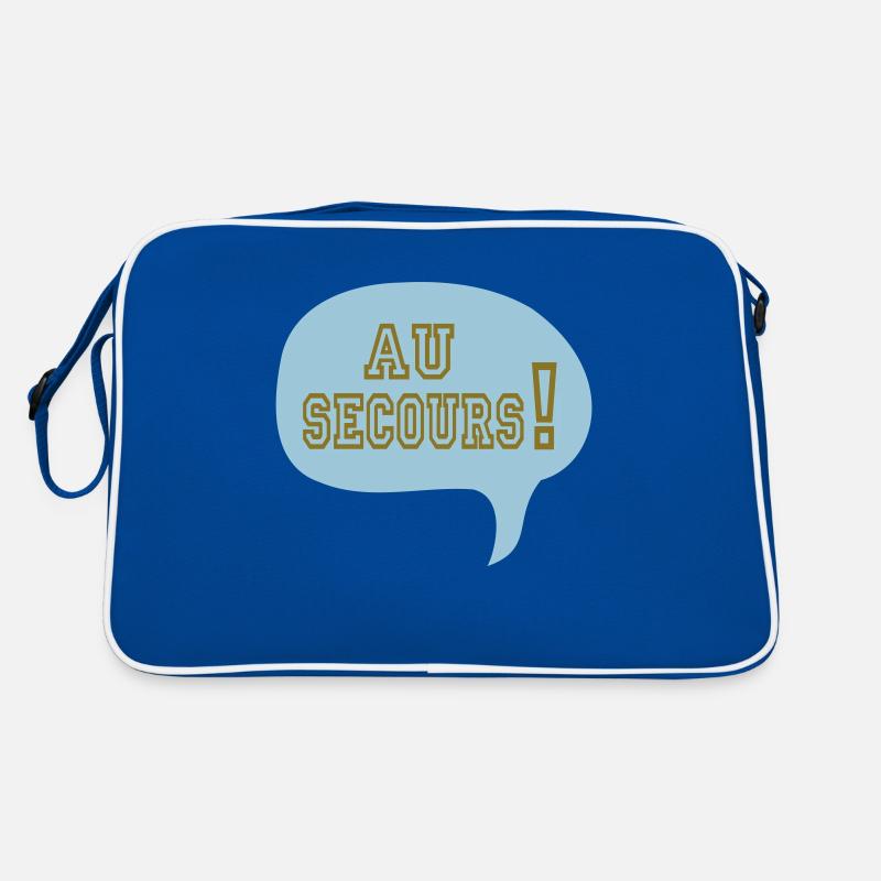 lustigen Cartoon Comic Relief zu Retro Tasche