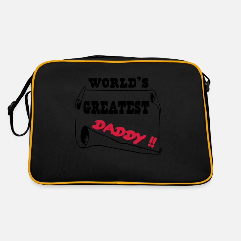 worlds greatest daddy Sac Retro