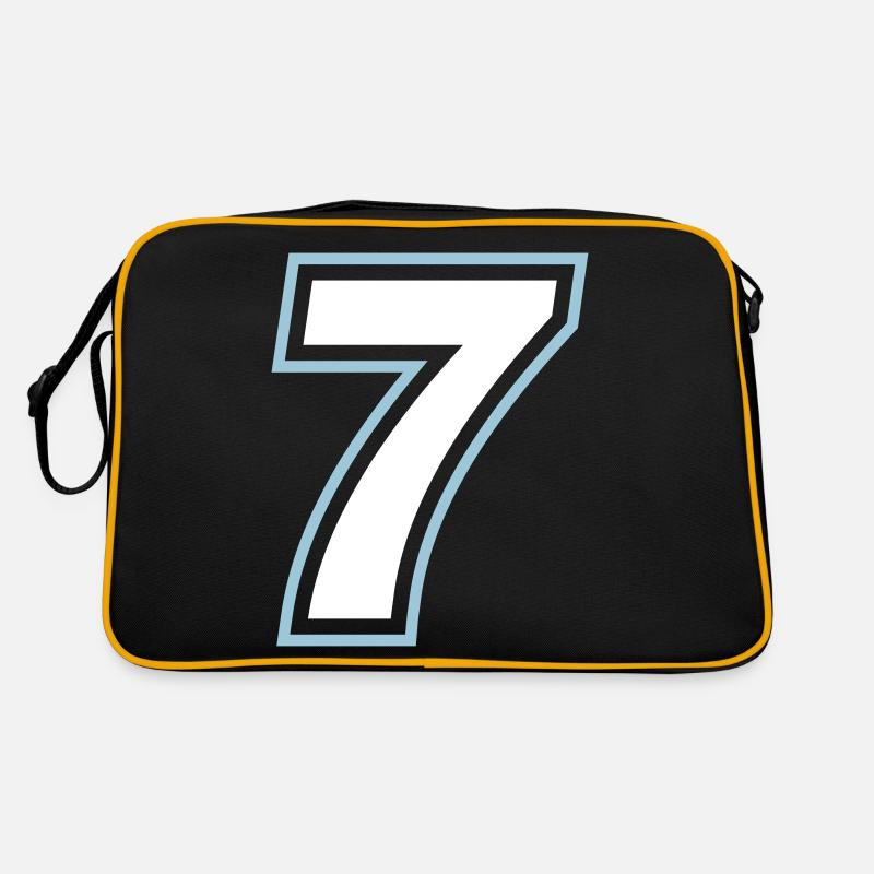 7 nombre symbole Sac Retro