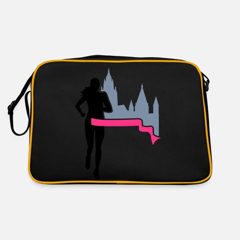 Marathon - Mayence - coureur - Exécuter - Run - 3C Sac Retro
