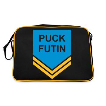 Conception du logo Puck Futin - Sac Retro - noir/or - Dos