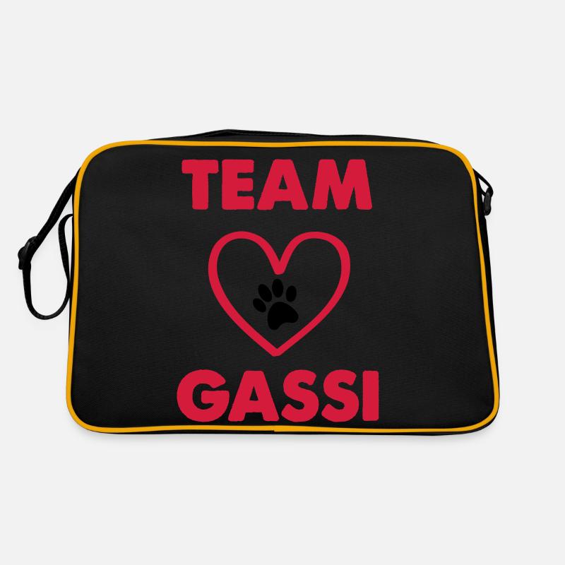 team gassi Retro Tasche