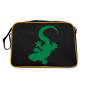 lizard - Sac Retro - noir/or - Dos