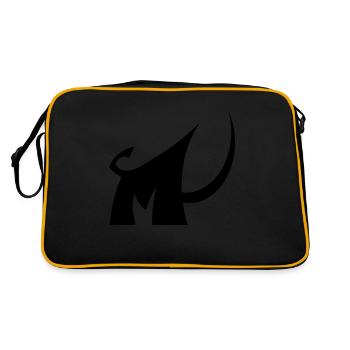 M as Mammut - Retro Bag - black/gold - Back