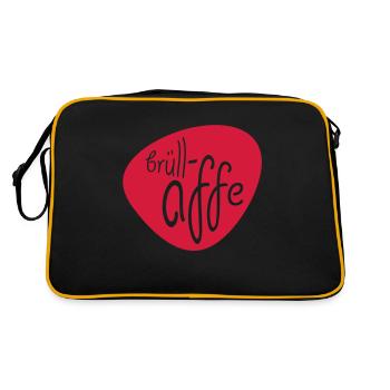 Bourde - Sac Retro - noir/or - Dos