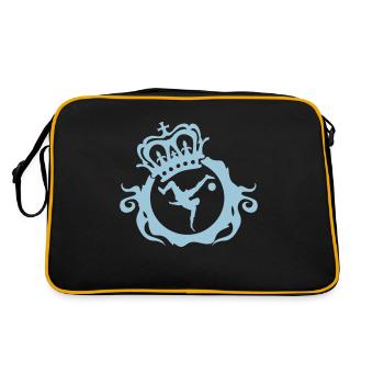 football crown player buffer - Retro Bag - black/gold - Back