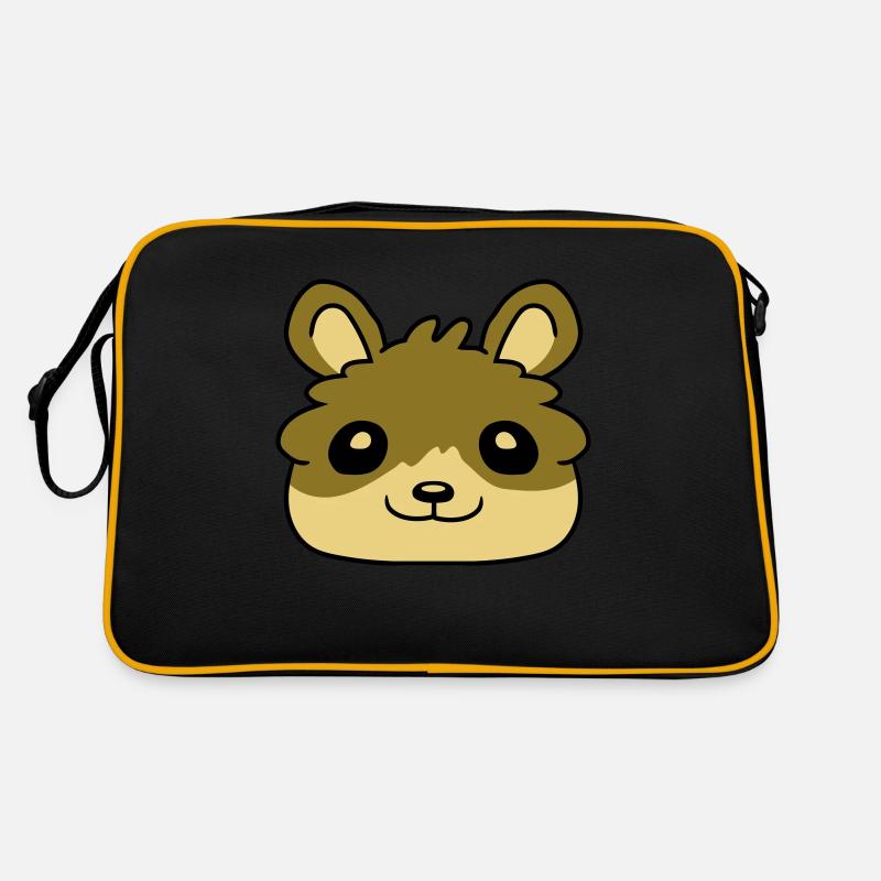 Head little dear hamster Retro Bag