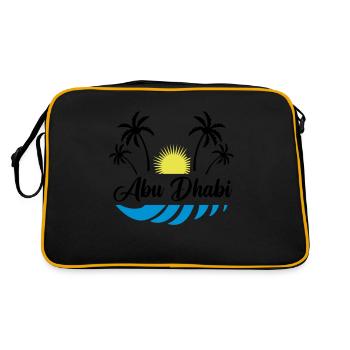 Abou Dhabi - Sac Retro - noir/or - Dos