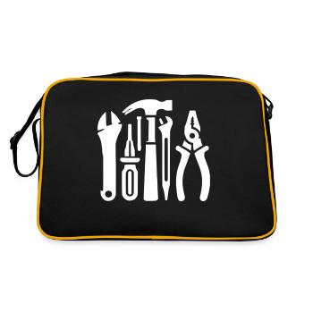 tool - Retro Bag - black/gold - Back