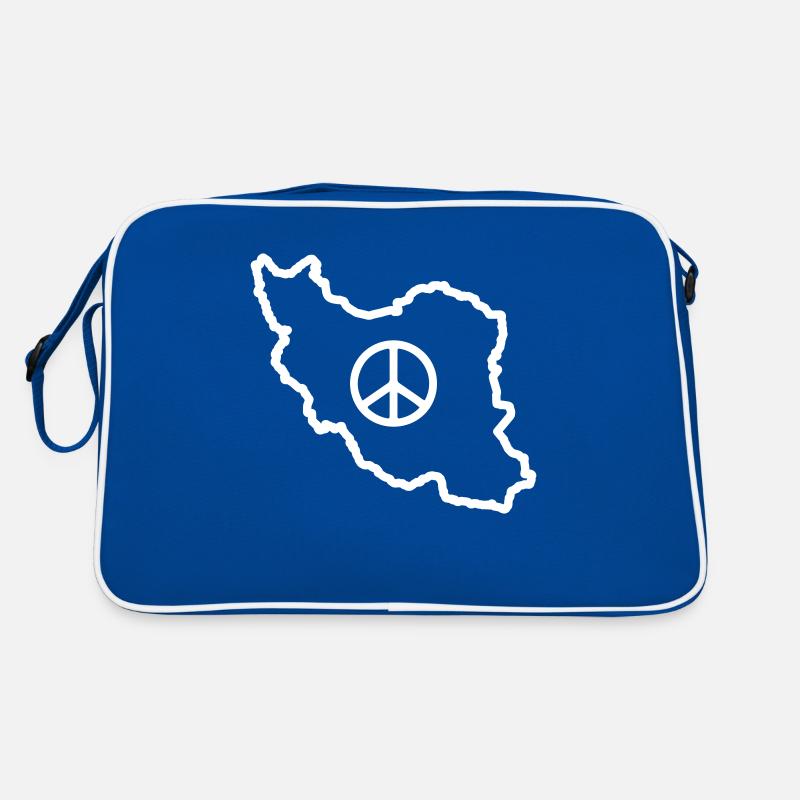 Iran Frieden Retro Tasche