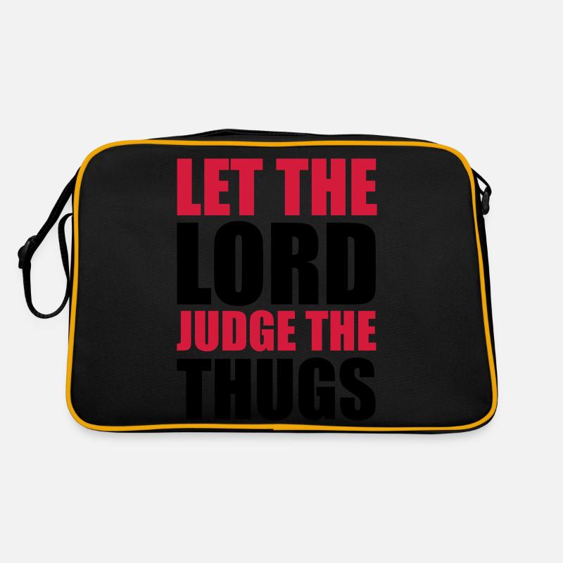 Lord Judge The Thugs - Retro Bag - black/gold