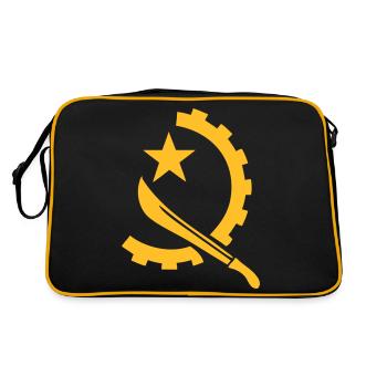 angola - Sac Retro - noir/or - Dos