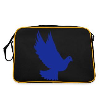 taube - Retro Bag - black/gold - Back