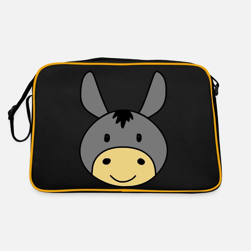 Âne mignon Sac Retro