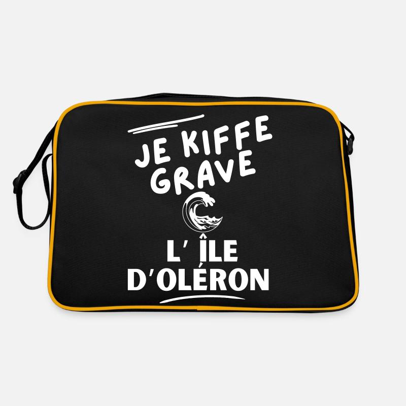 Je kiffe grave l'île d'oleron 1 Sac Retro