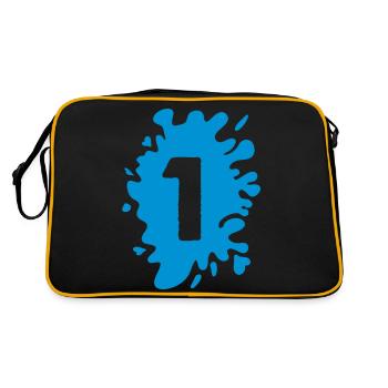 Blobs 1 - Sac Retro - noir/or - Dos