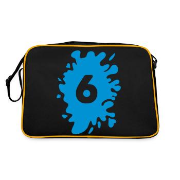 Blobs 6 - Sac Retro - noir/or - Dos