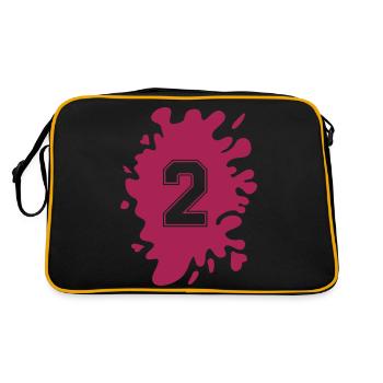 Blob 2 - Sac Retro - noir/or - Dos