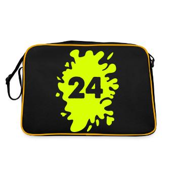 Blob 24 - Sac Retro - noir/or - Dos