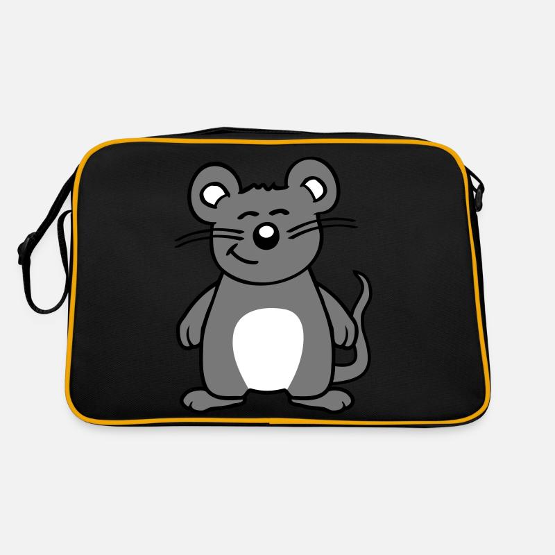souris souris mignon petit rat rongeur amical Sac Retro