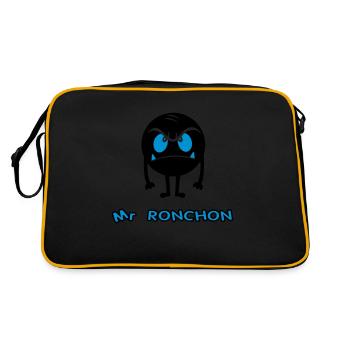mr_ronchon - Retro Bag - black/gold - Back