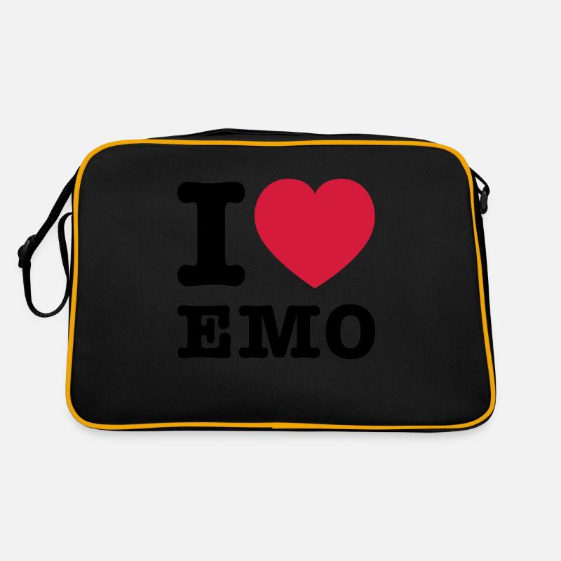 I Love Emo 2 Retro Bag