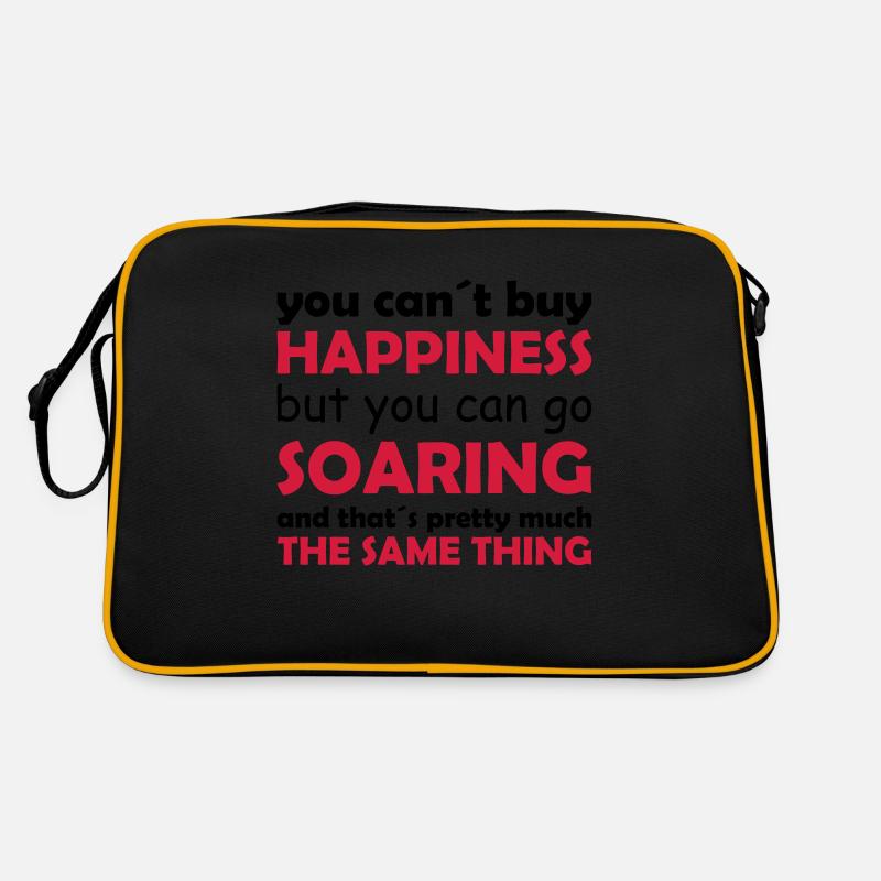 happiness soaring Retro Tasche