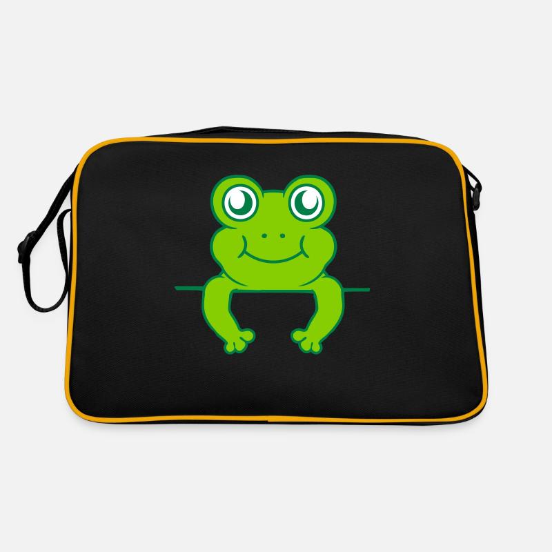 Shield Wall Frog Comic Retro Bag
