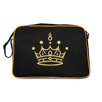 Couronne de splendeur du couronnement - Sac Retro - noir/or - Dos