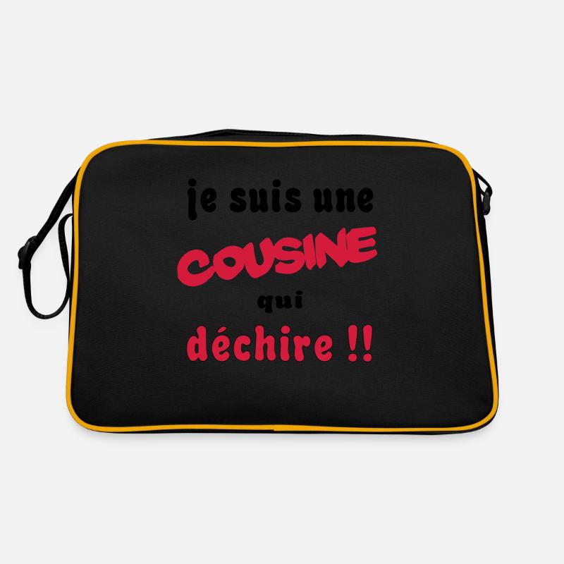 Je suis une cousine... Sac Retro