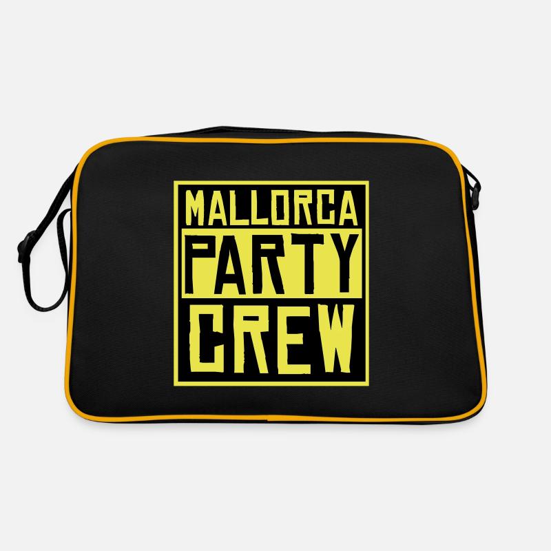 Équipe de fête de Majorque Sac Retro