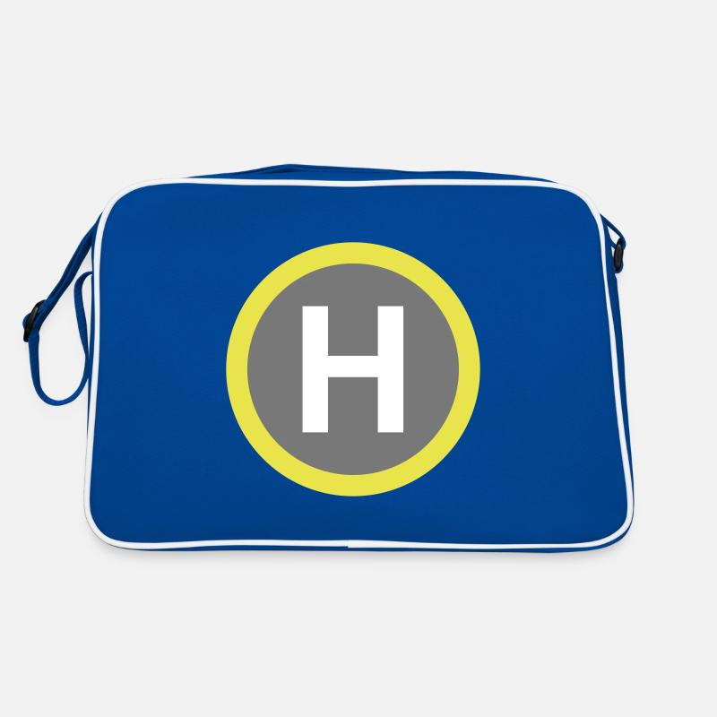 Helipad Sign Retro Bag