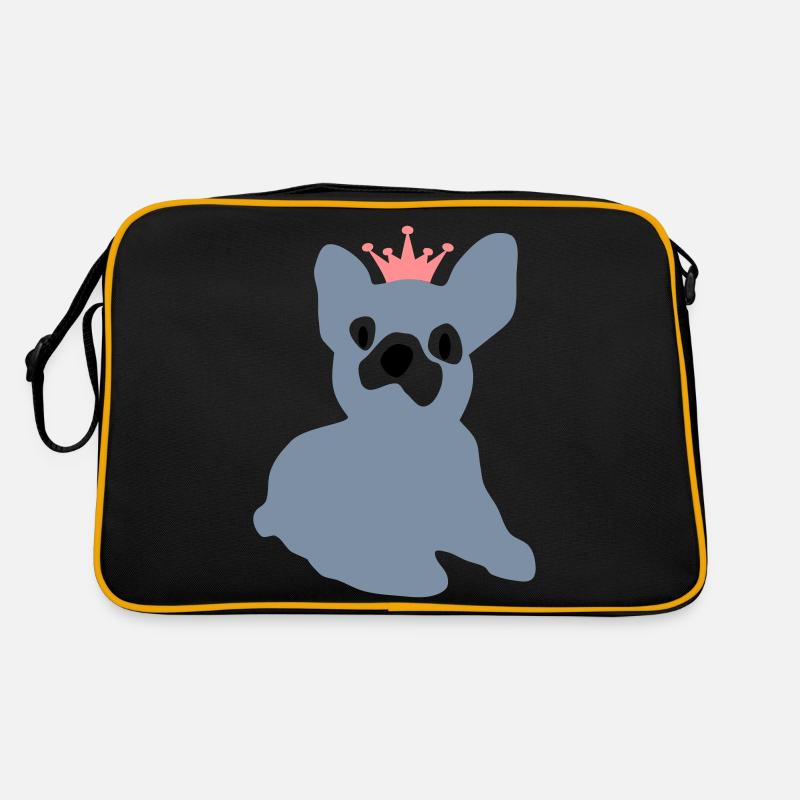 dog - Retro Bag - black/gold