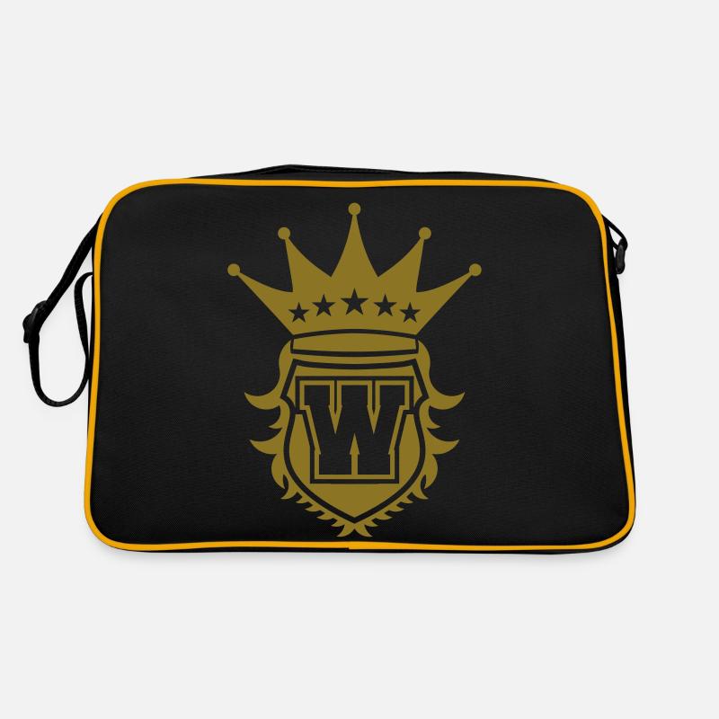 W Crest Retro Tasche