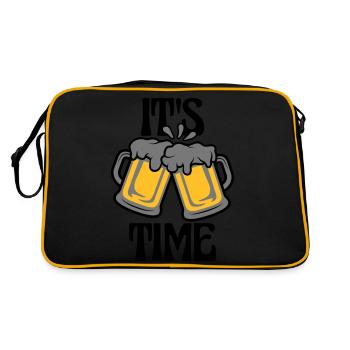 C’est de la bière - Sac Retro - noir/or - Dos