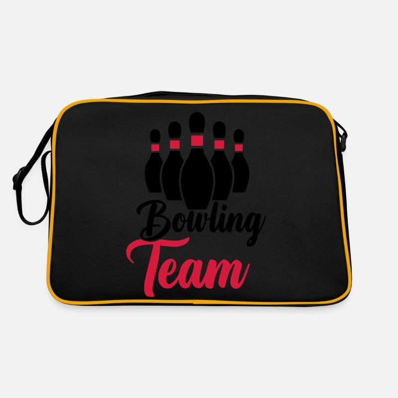 Bowling Team Retro Bag