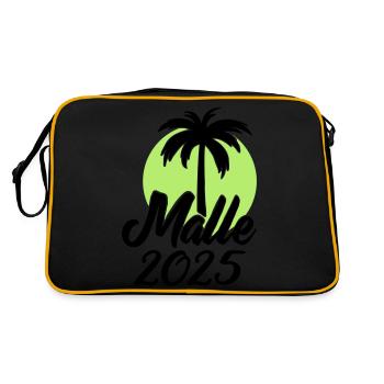 MALLE 2025 - Sac Retro - noir/or - Dos