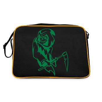 The Grim Reaper - Retro Bag - black/gold - Back