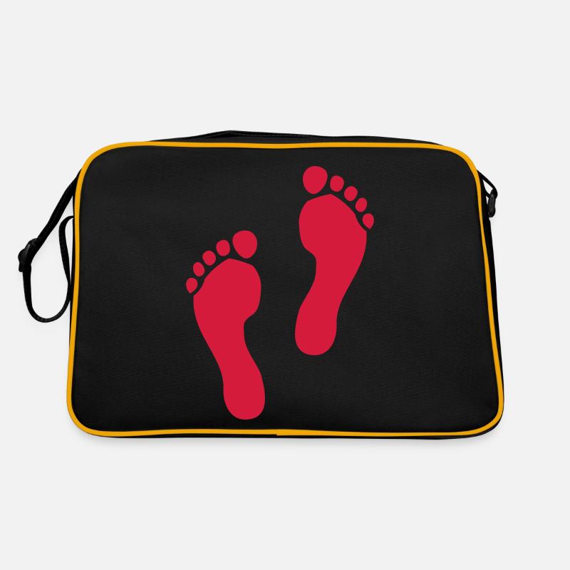 Abdrücke Retro Tasche