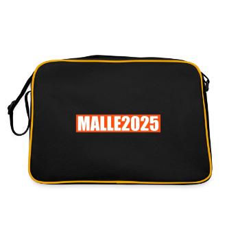 Malle 2025 Majorque Dicton - Sac Retro - noir/or - Dos