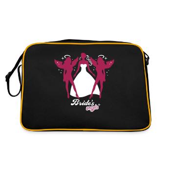JGA - mariée - mariée - Brides anges - Anges - 2C - Sac Retro - noir/or - Dos