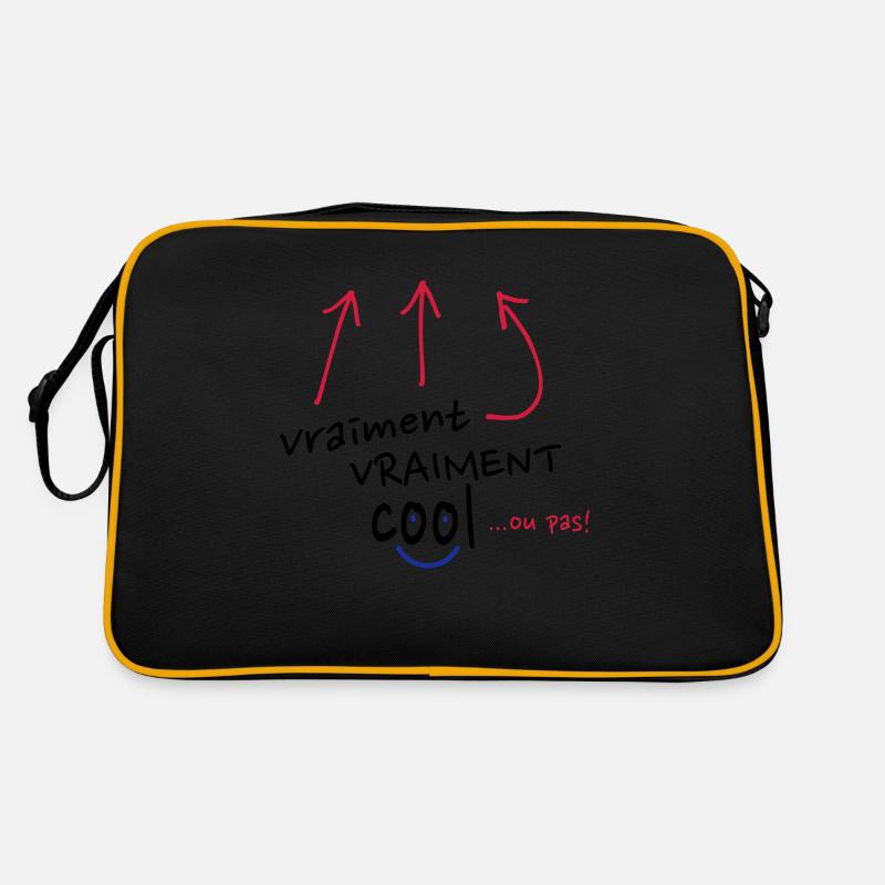 vraiment cool ou pas! Sac Retro