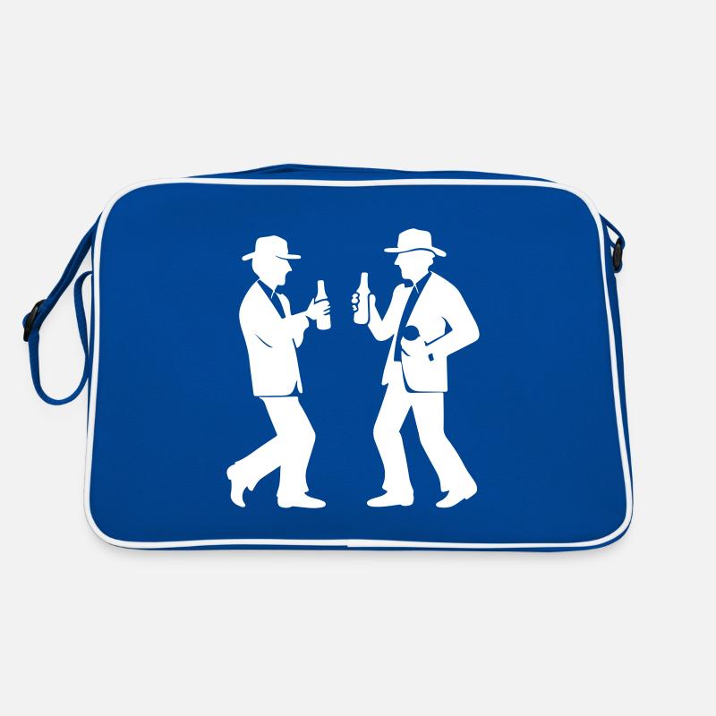 Fête Équipe Boisson Sac Retro