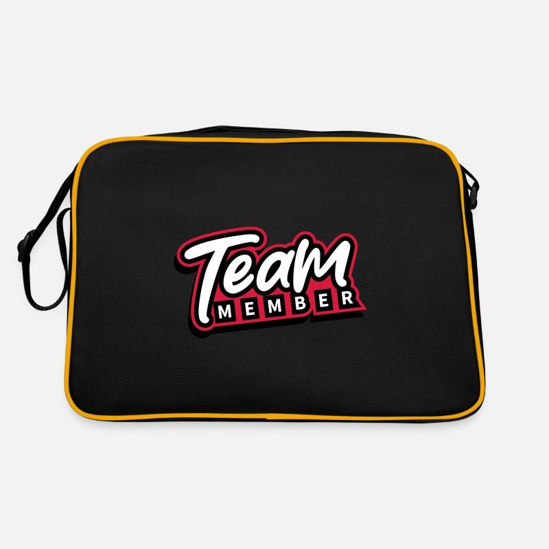 Team Mitglied Retro Tasche