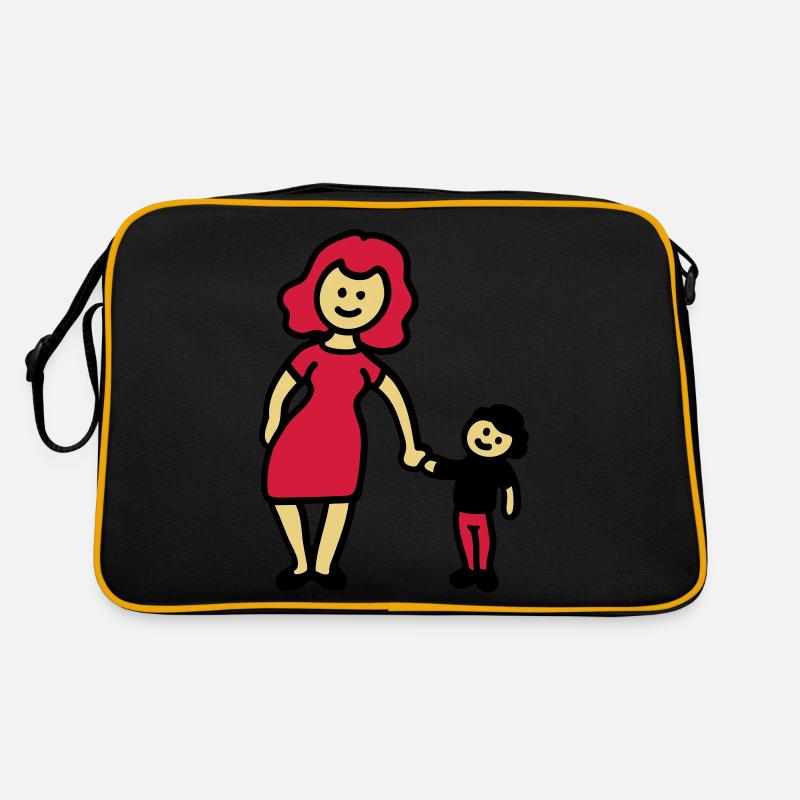 Mutter / Oma + Kind 3 Retro Tasche