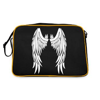 angelwingschoosen - Sac Retro - noir/or - Dos