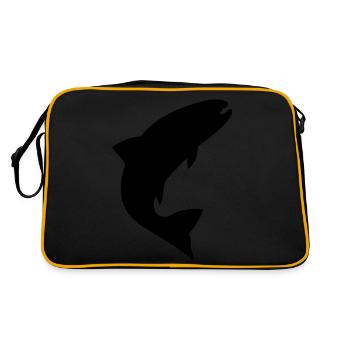 forelle_f1 - Retro Bag - black/gold - Back
