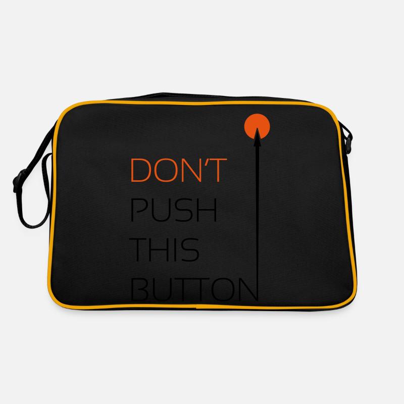 Push this Button Retro Tasche