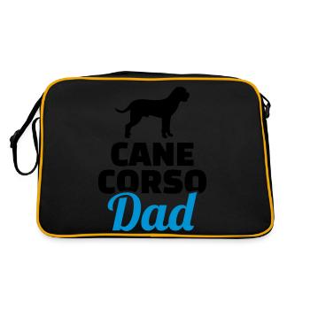 Cane Corso - Sac Retro - noir/or - Dos